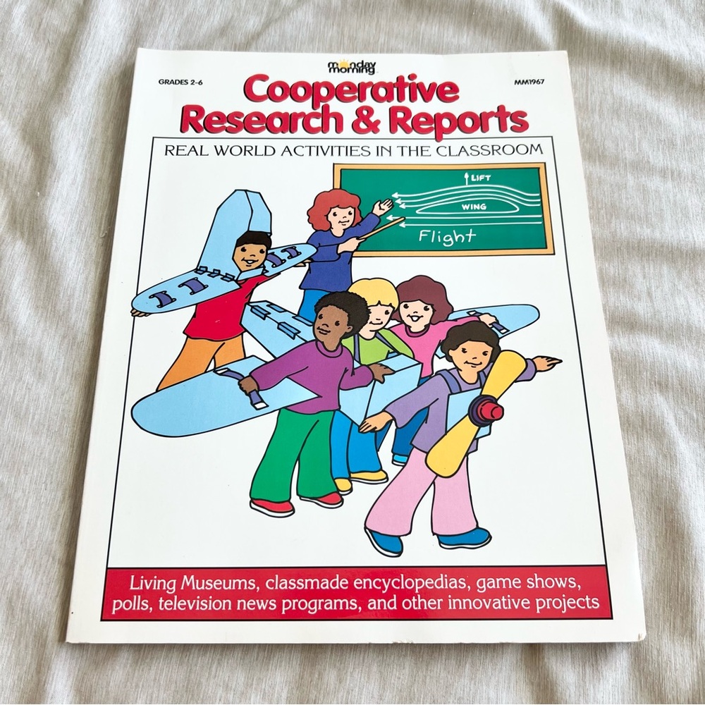 Vintage 1993 Cooperative Research & Reports Grades 2-6 | Classroom‎ Ideas